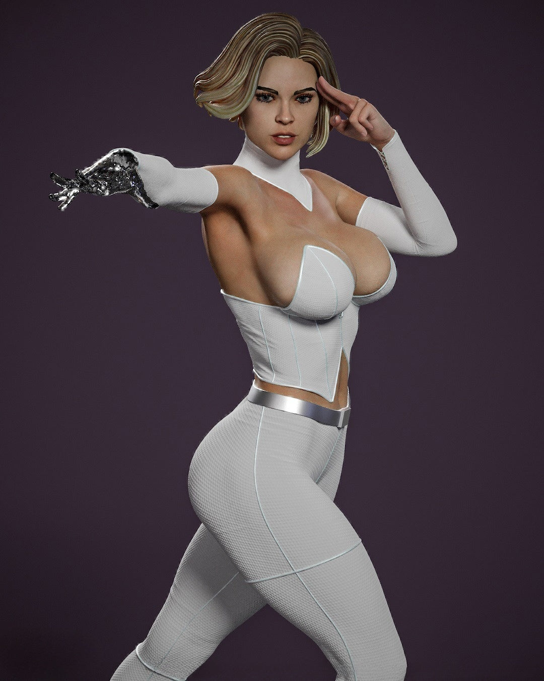 4291 Emma Frost - X-men - STL 3d Print Files