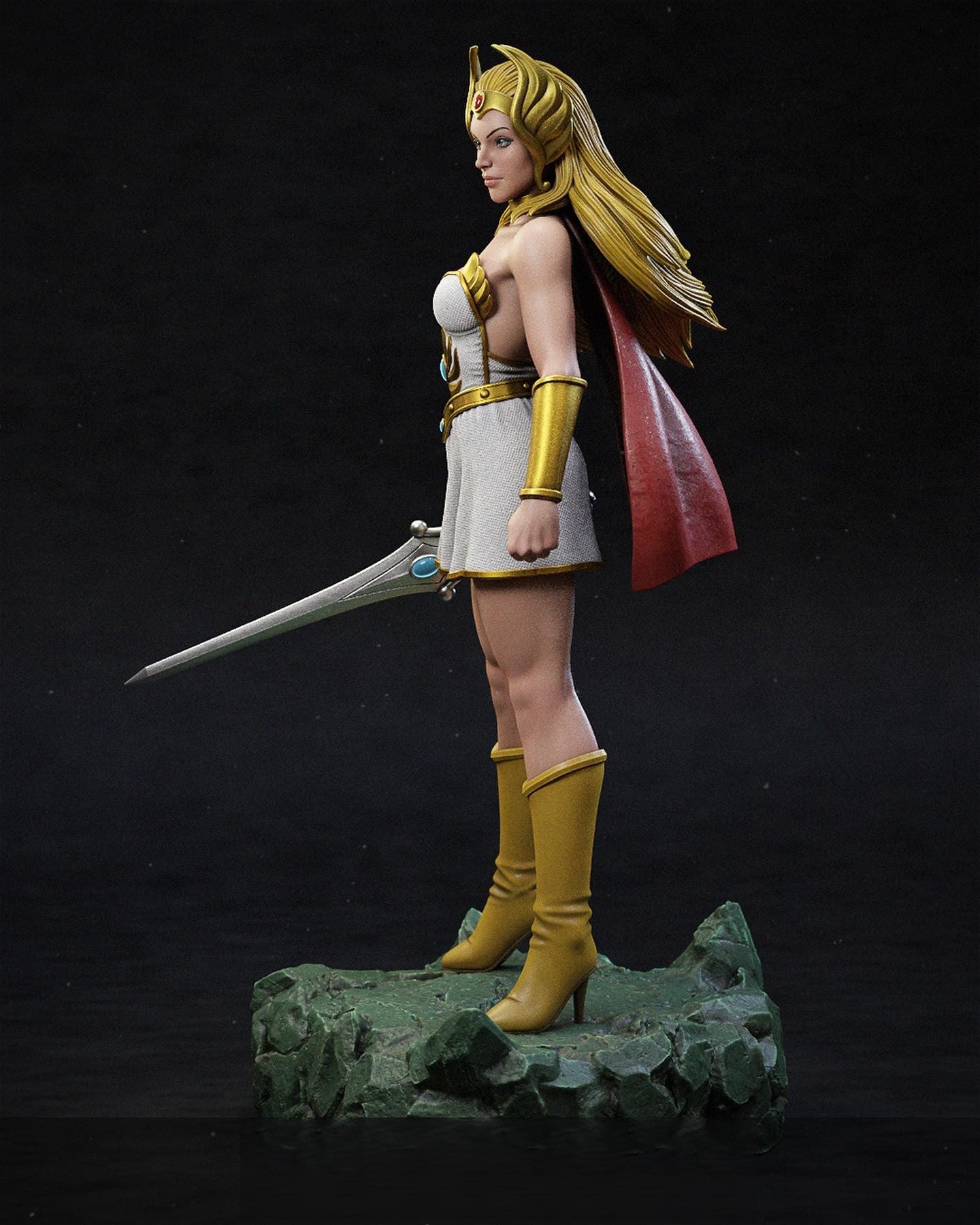 1732 She-Ra - The Princesses of Power - STL 3D Print Files