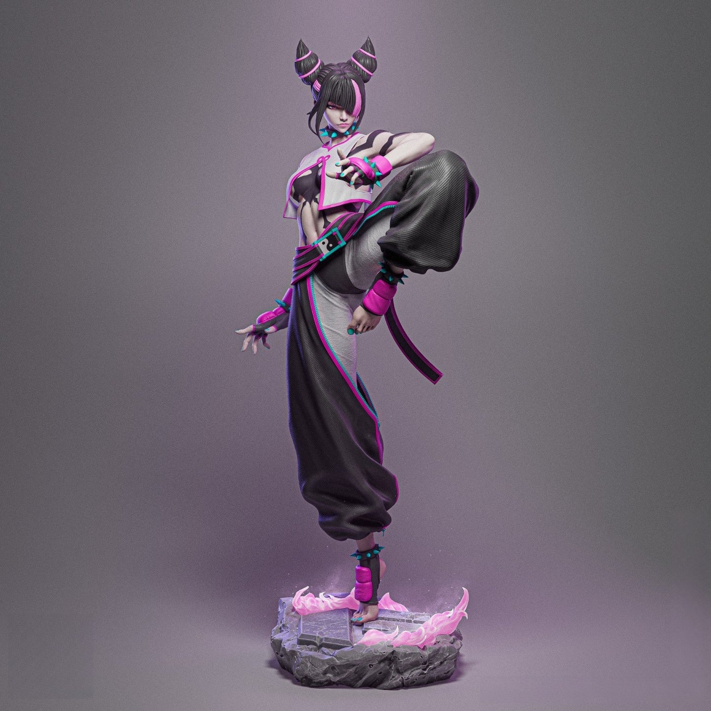 1688 Juri Han - Street Fighter - STL 3D Print Files