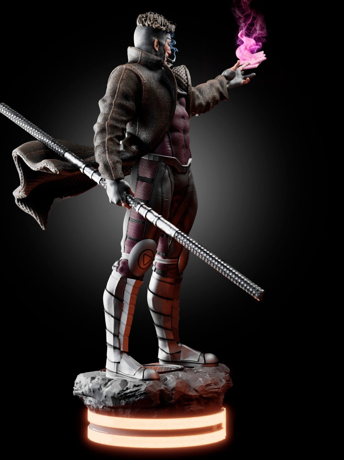 1632 Gambit - X-MEN - STL 3D Print Files