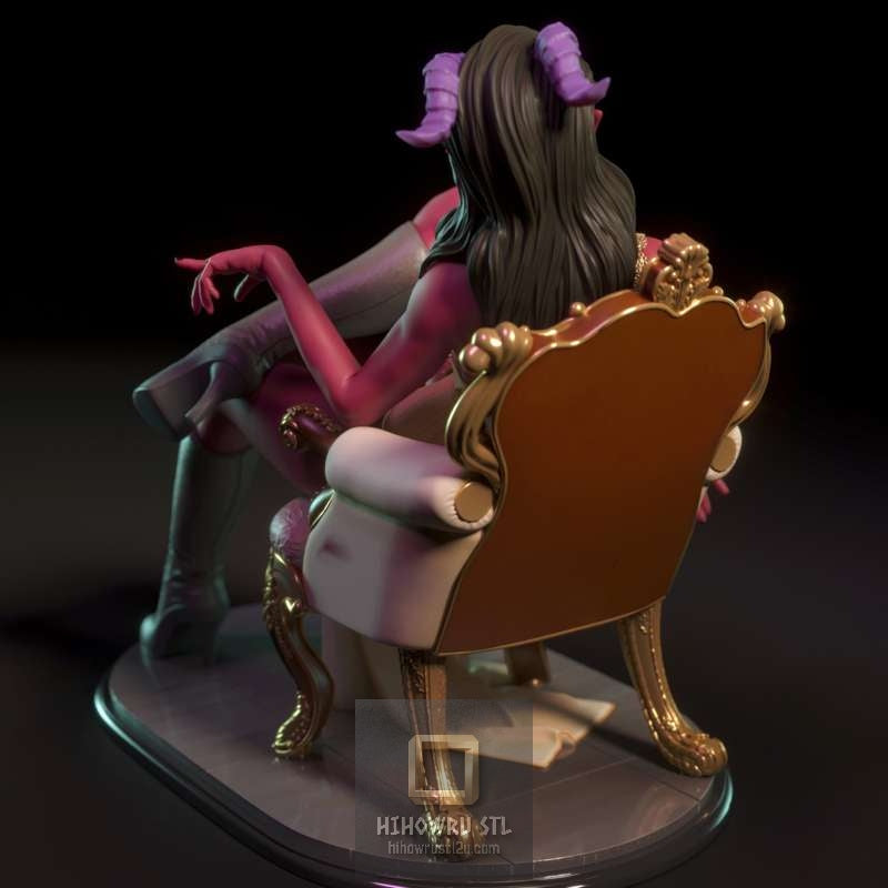 5256 Orianna NSFW - Tiefling - STL 3D Print Files