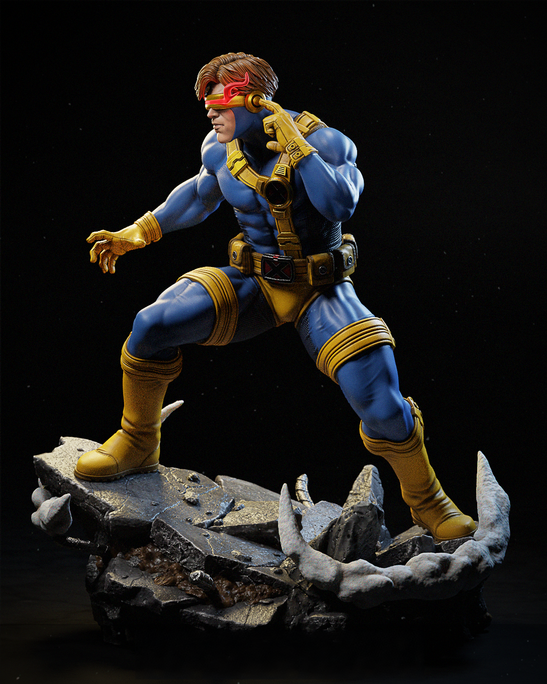 1682 Cyclops - X-Men - STL 3D Print Files