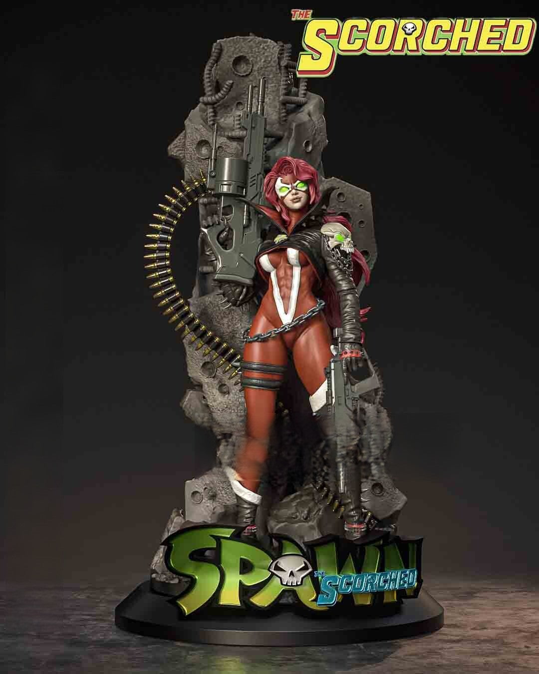 2022 She Spawn - The Scorched - STL 3D Print Files