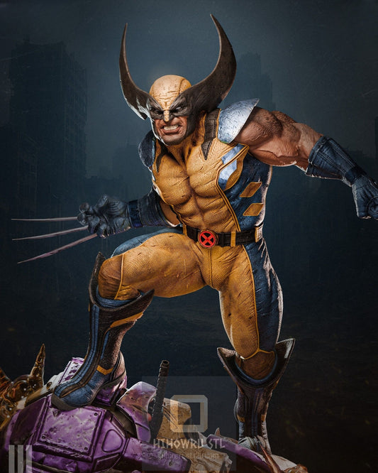 4403 WOLVERINE - X-MEN - STL 3D Print Files