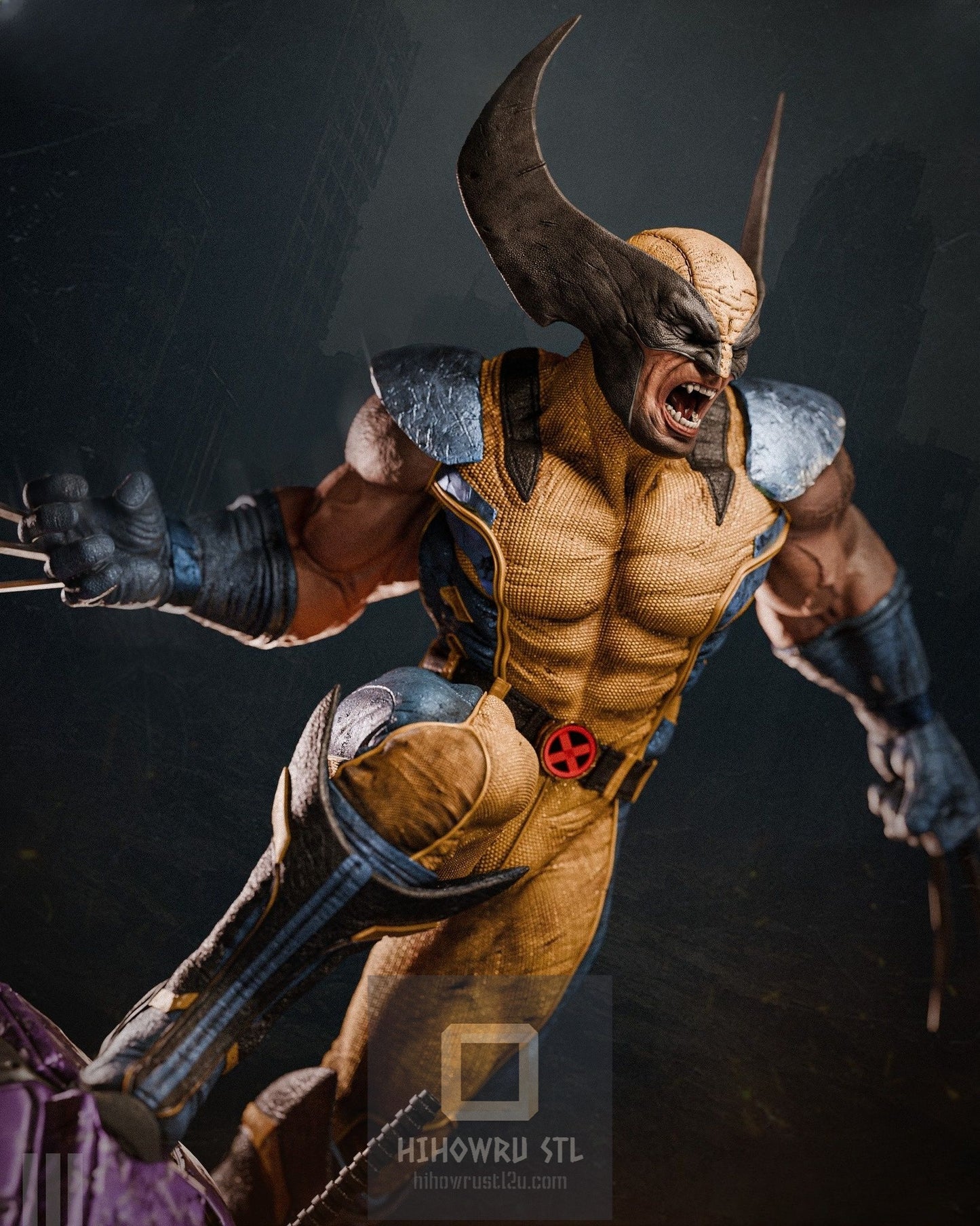 4403 WOLVERINE - X-MEN - STL 3D Print Files