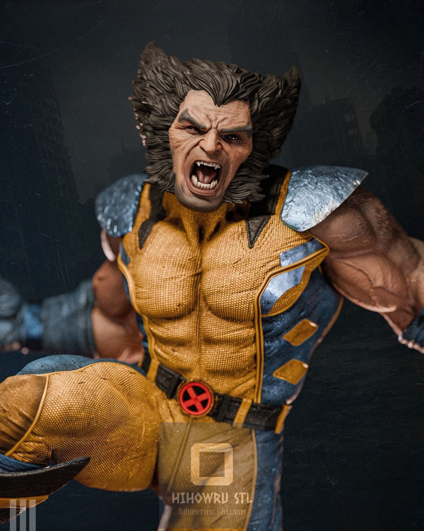 4403 WOLVERINE - X-MEN - STL 3D Print Files