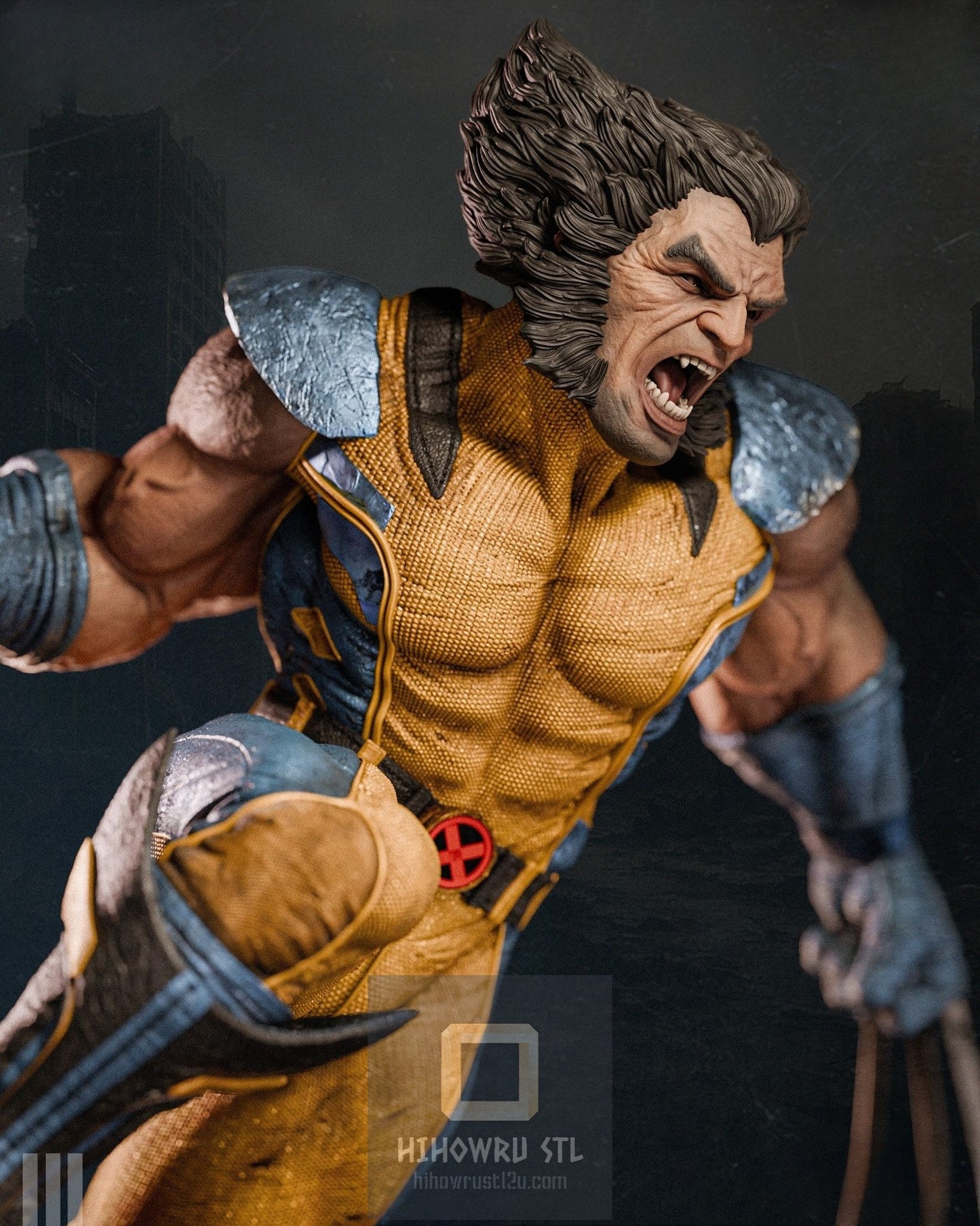 4403 WOLVERINE - X-MEN - STL 3D Print Files