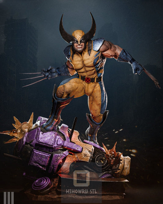 4403 WOLVERINE - X-MEN - STL 3D Print Files