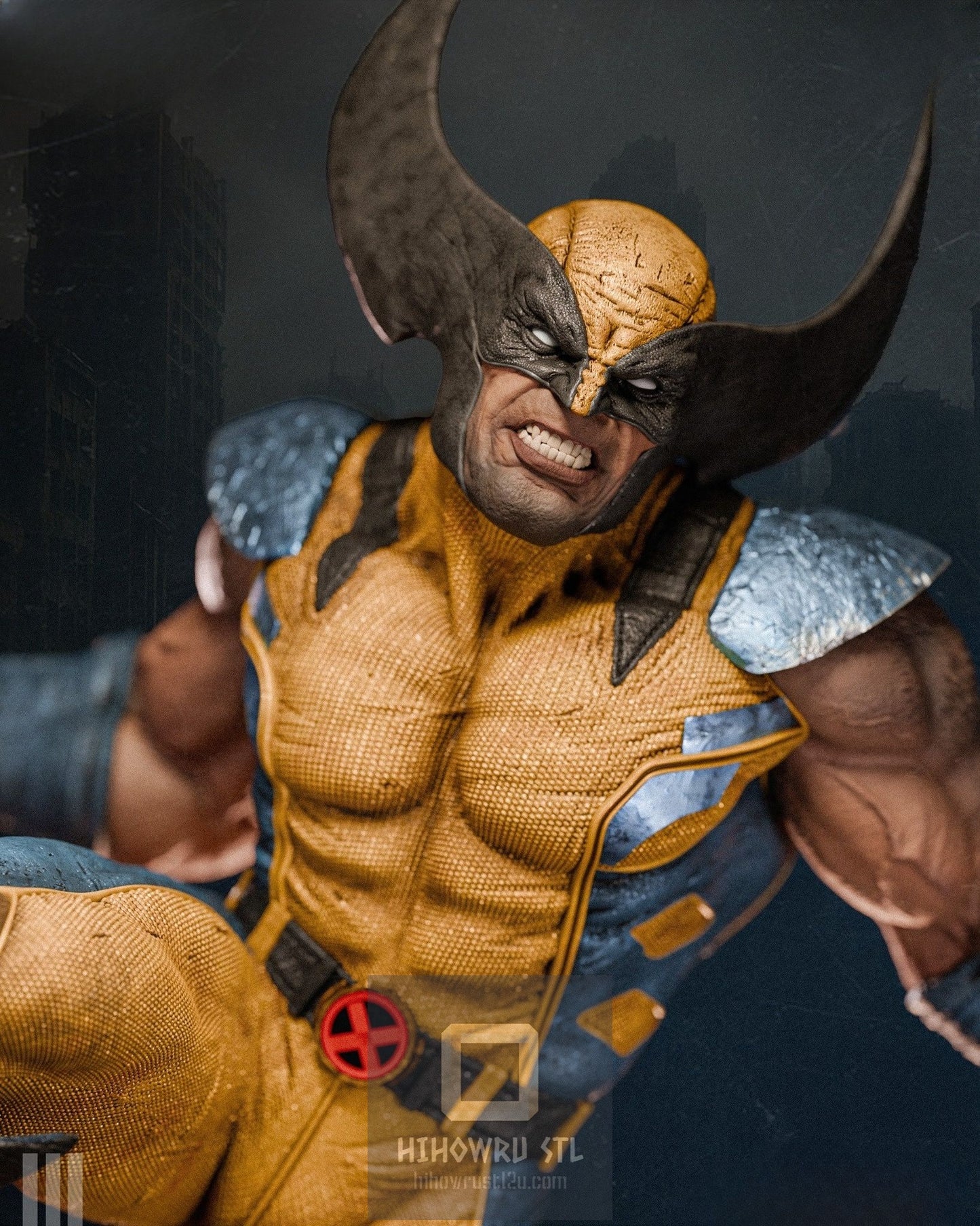 4403 WOLVERINE - X-MEN - STL 3D Print Files