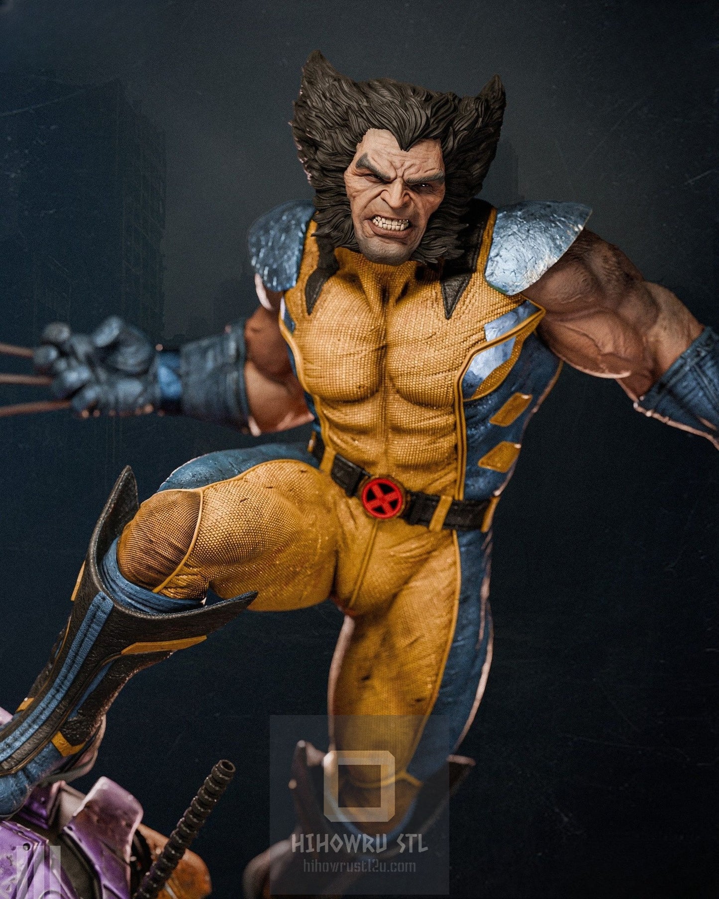 4403 WOLVERINE - X-MEN - STL 3D Print Files