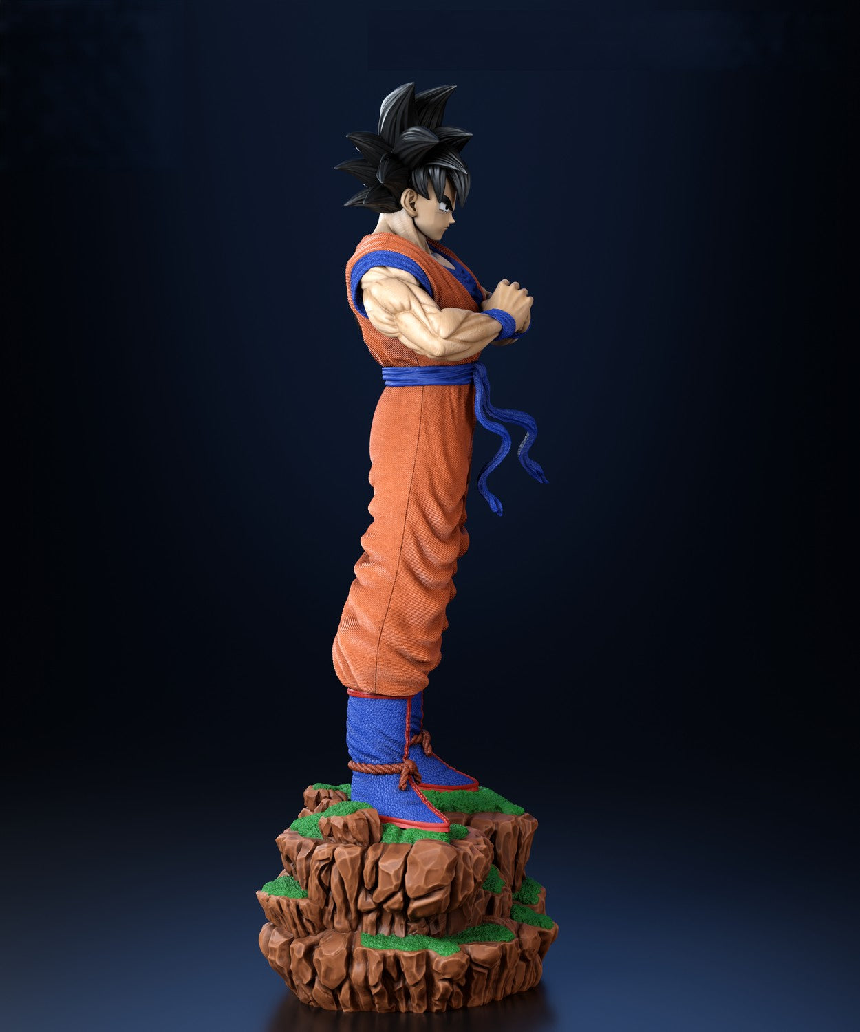 1728 Goku - Dragon Ball - STL 3D Print Files