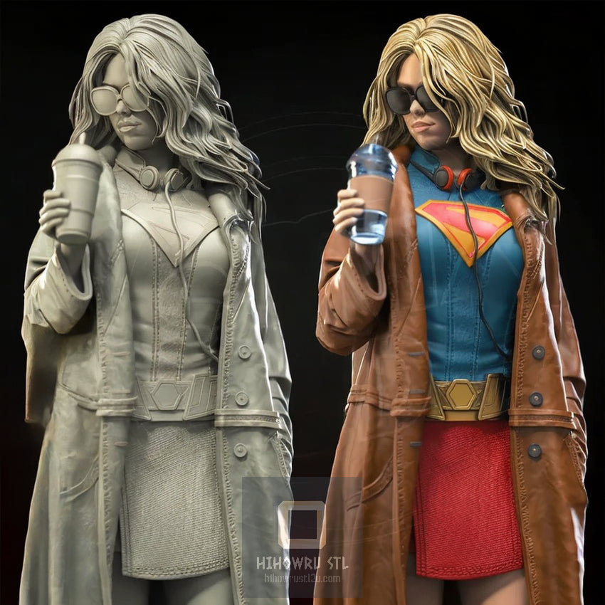 4812 Supergirl - DC Comics - STL 3D Print Files