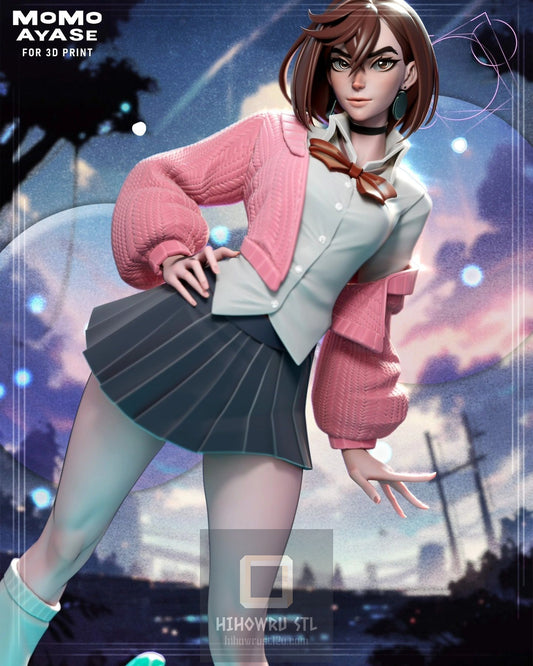 4506 Momo Ayase - Dandadan - STL 3D Print Files