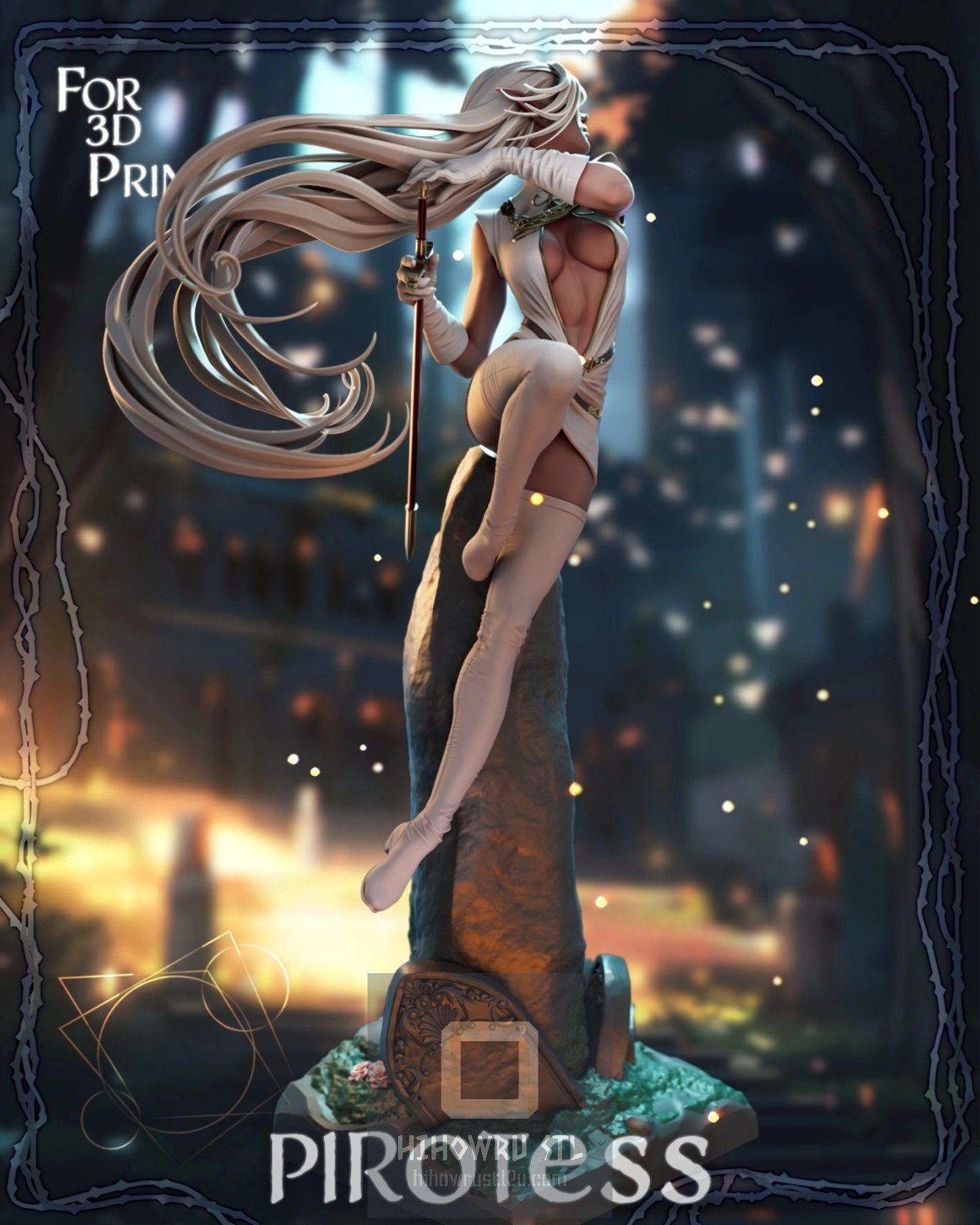 4507 Pirotess NSFW - Record of Lodoss War - STL 3D Print Files