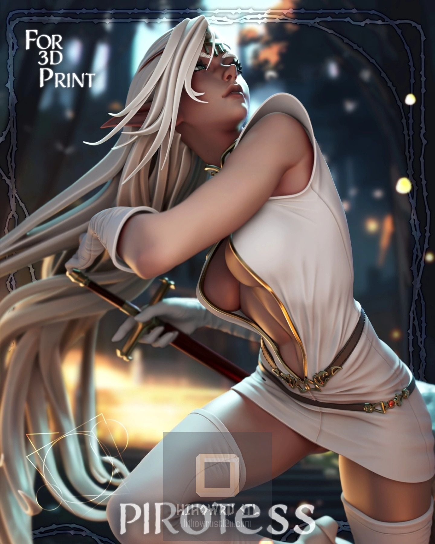 4507 Pirotess NSFW - Record of Lodoss War - STL 3D Print Files