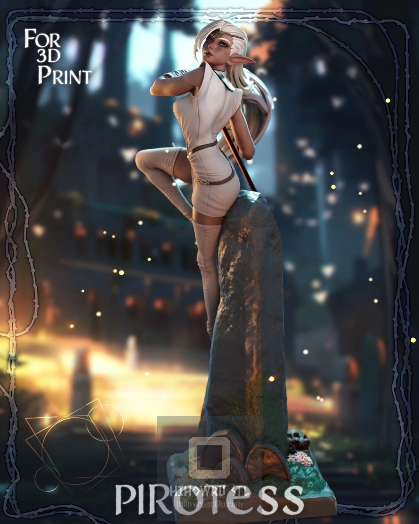 4507 Pirotess NSFW - Record of Lodoss War - STL 3D Print Files