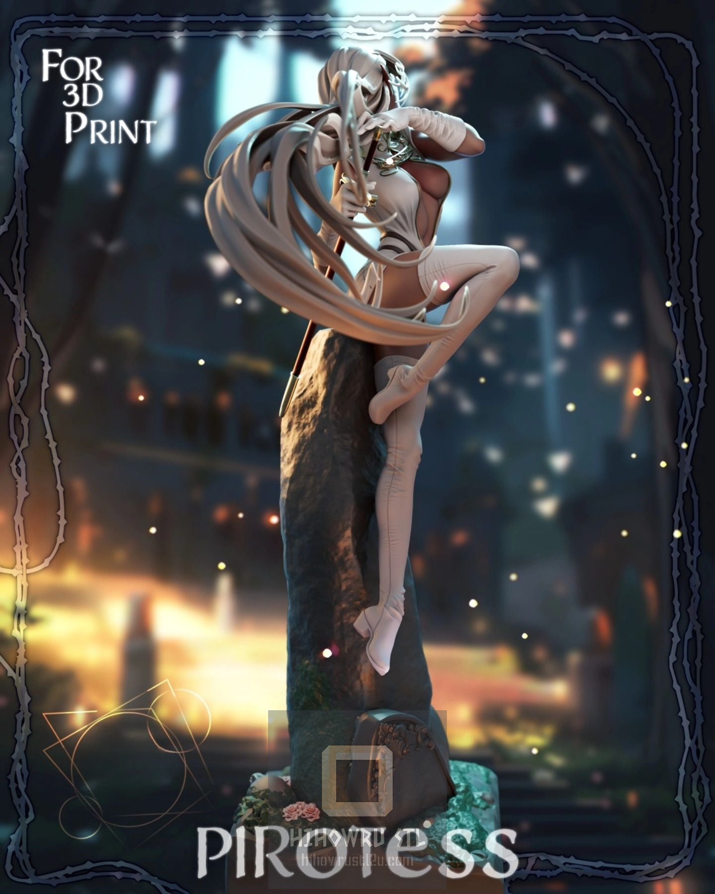 4507 Pirotess NSFW - Record of Lodoss War - STL 3D Print Files