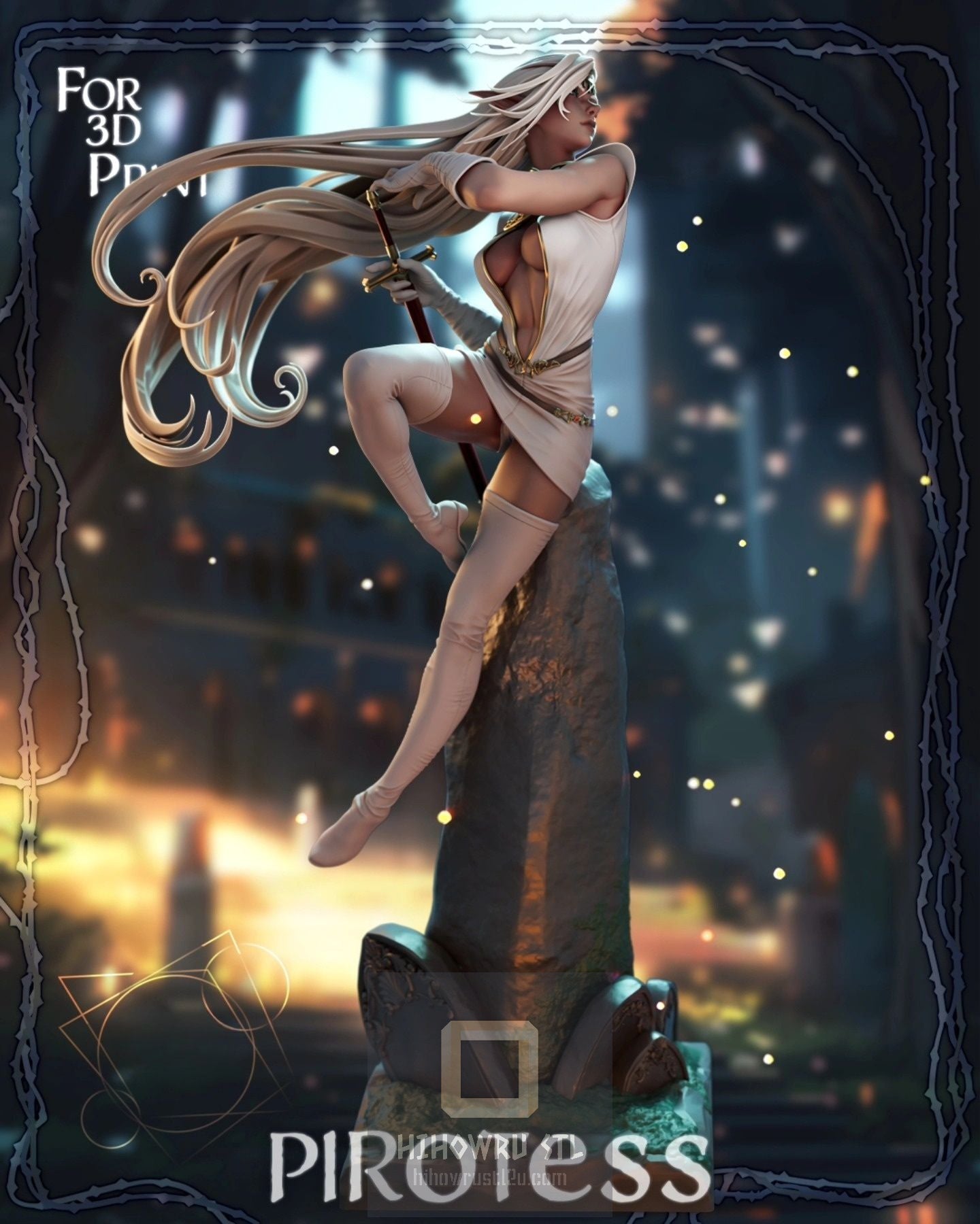 4507 Pirotess NSFW - Record of Lodoss War - STL 3D Print Files