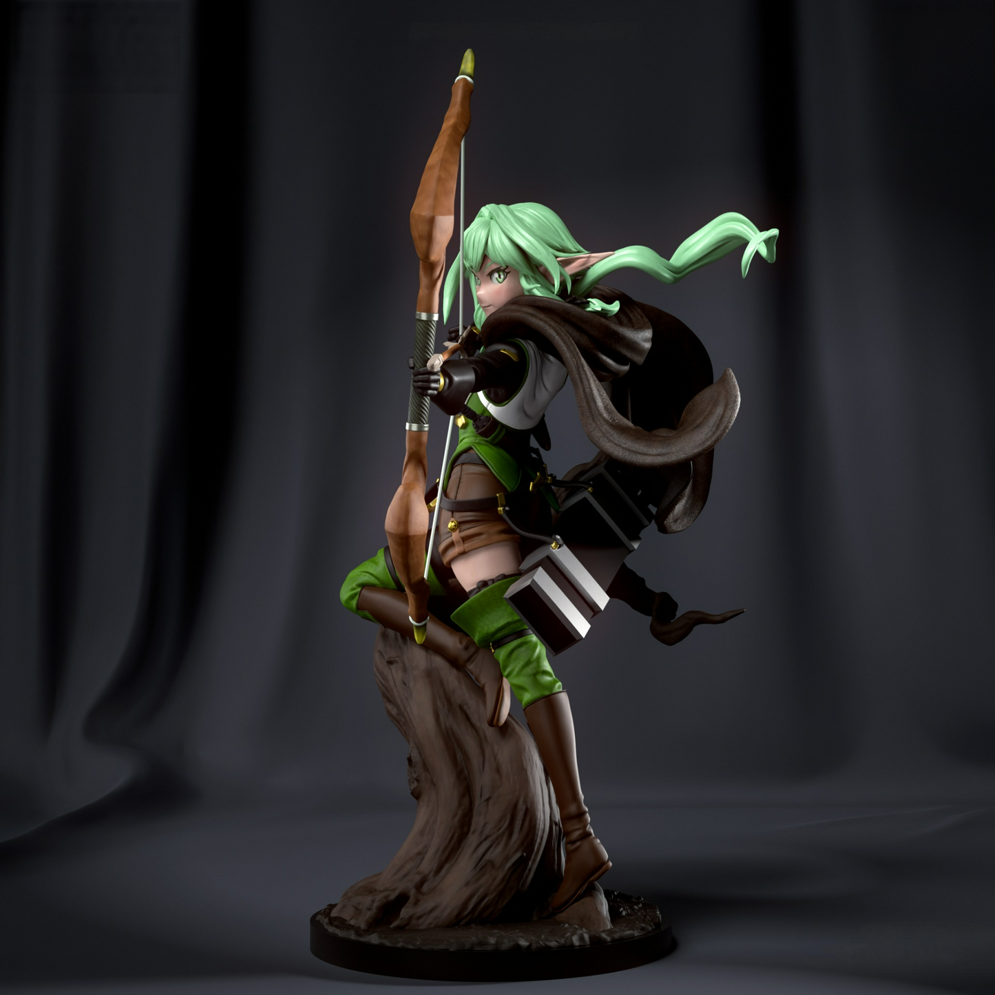 2011 High Elf Archer - Goblin Slayer - STL 3D Print Files