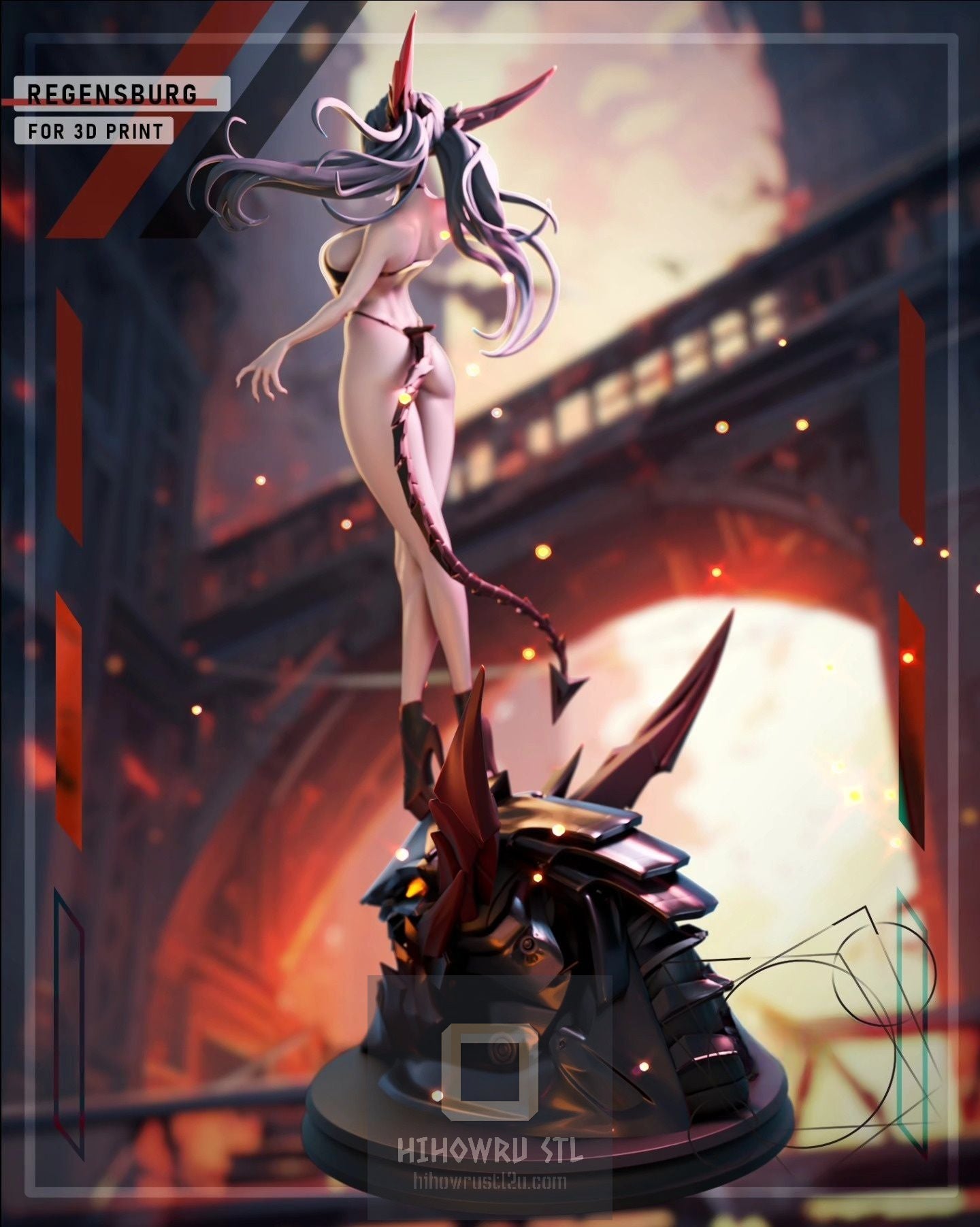 4508 Regensburg - Azur Lane - STL 3D Print Files