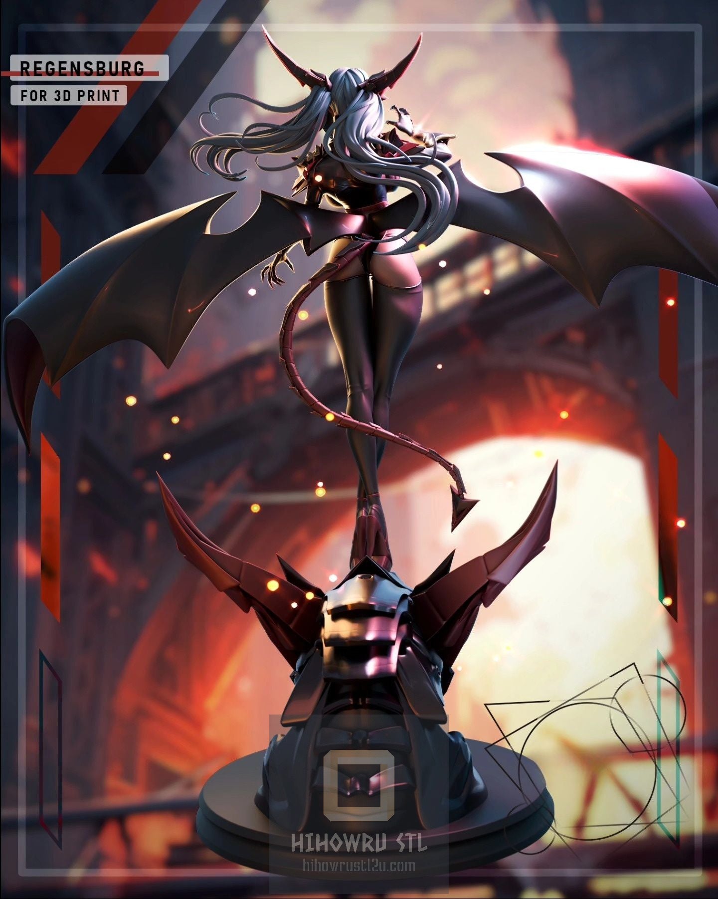 4508 Regensburg - Azur Lane - STL 3D Print Files