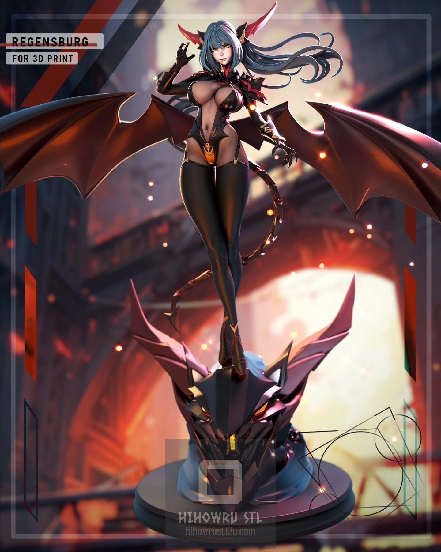 4508 Regensburg - Azur Lane - STL 3D Print Files