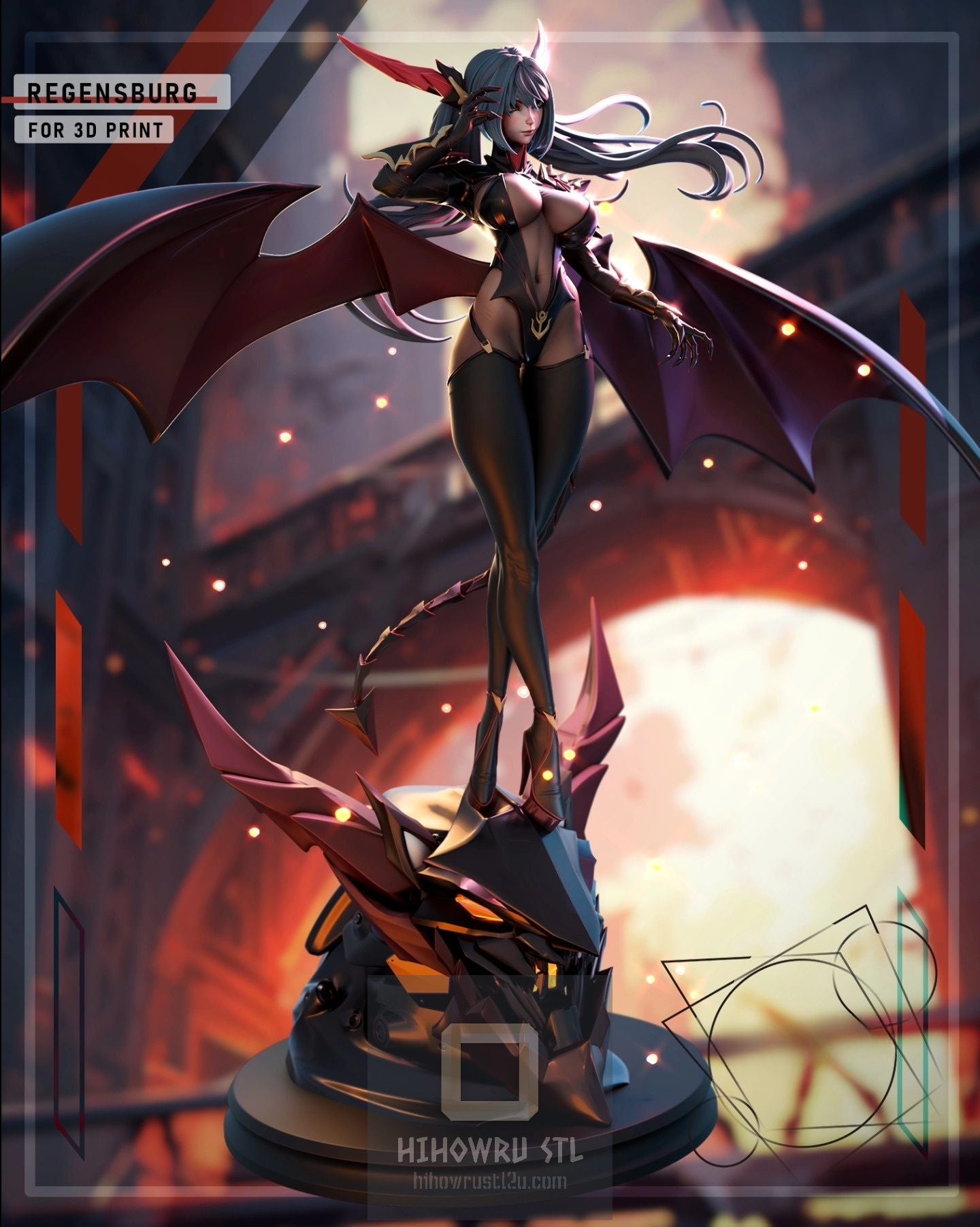 4508 Regensburg - Azur Lane - STL 3D Print Files