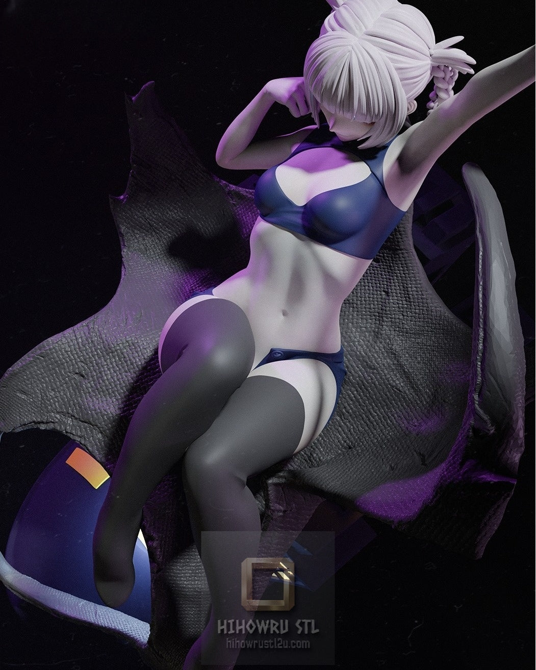 4964 Nazuna Nanakusa - Call of the Night - STL 3D Print Files