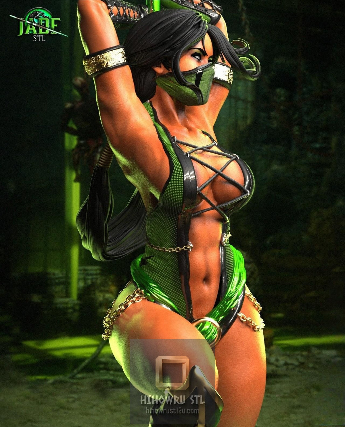 5641 Jade - Mortal Kombat - STL 3D Print Files