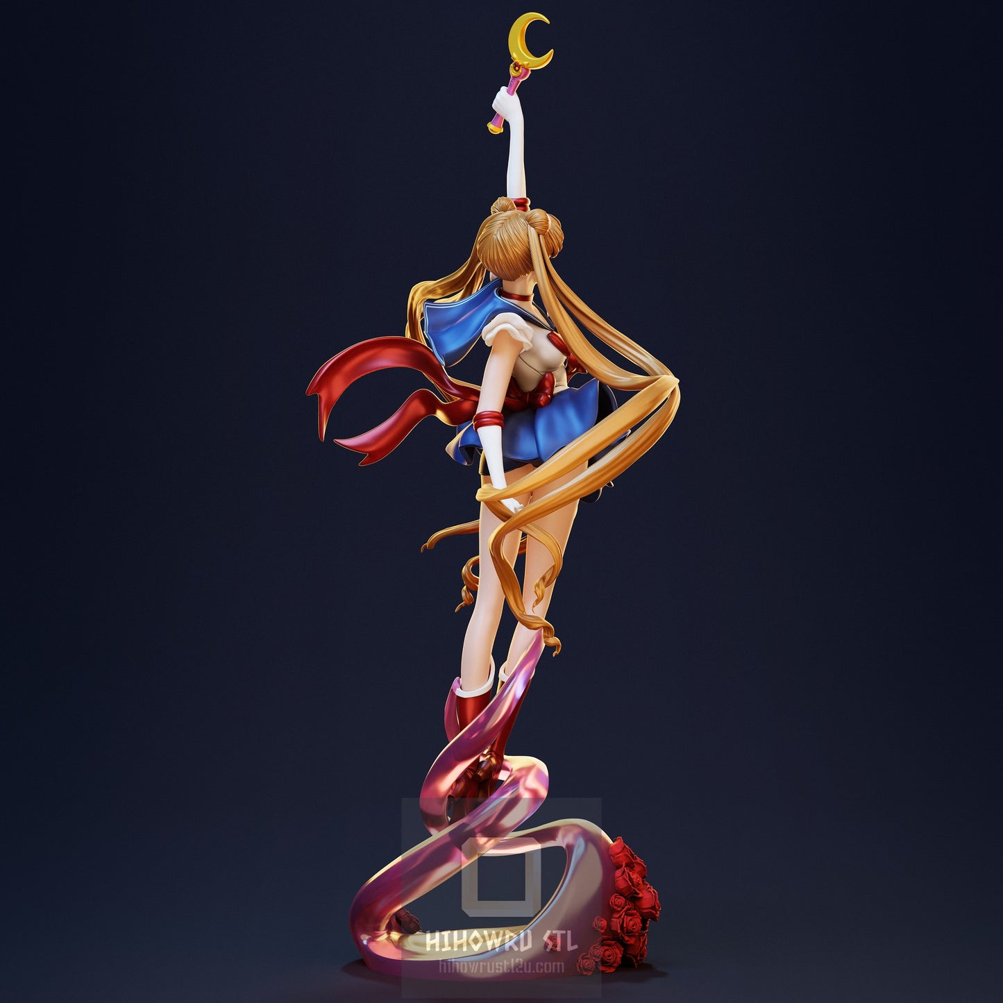 4522 Sailor Moon - Usagi Tsukino - STL 3D Print Files