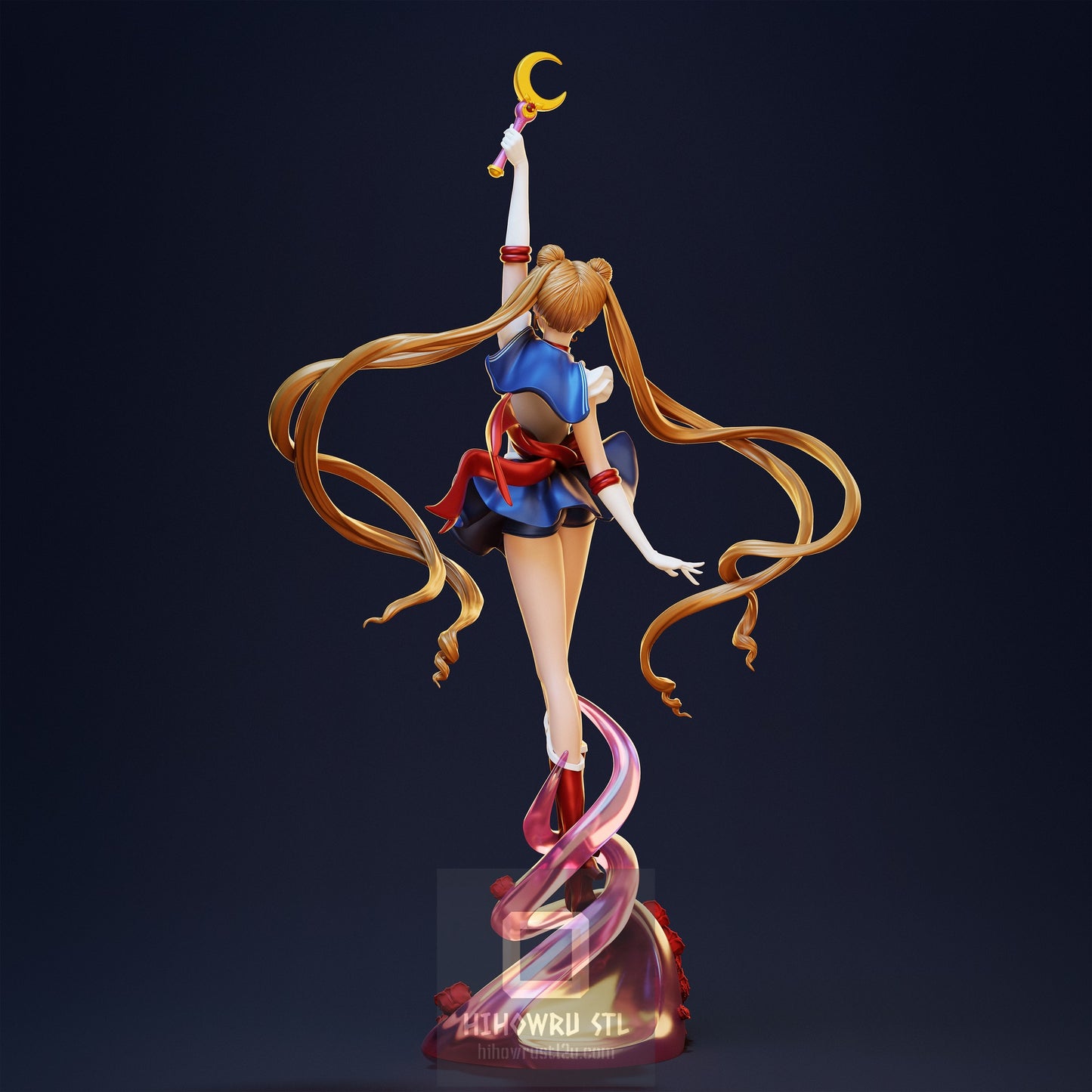 4522 Sailor Moon - Usagi Tsukino - STL 3D Print Files