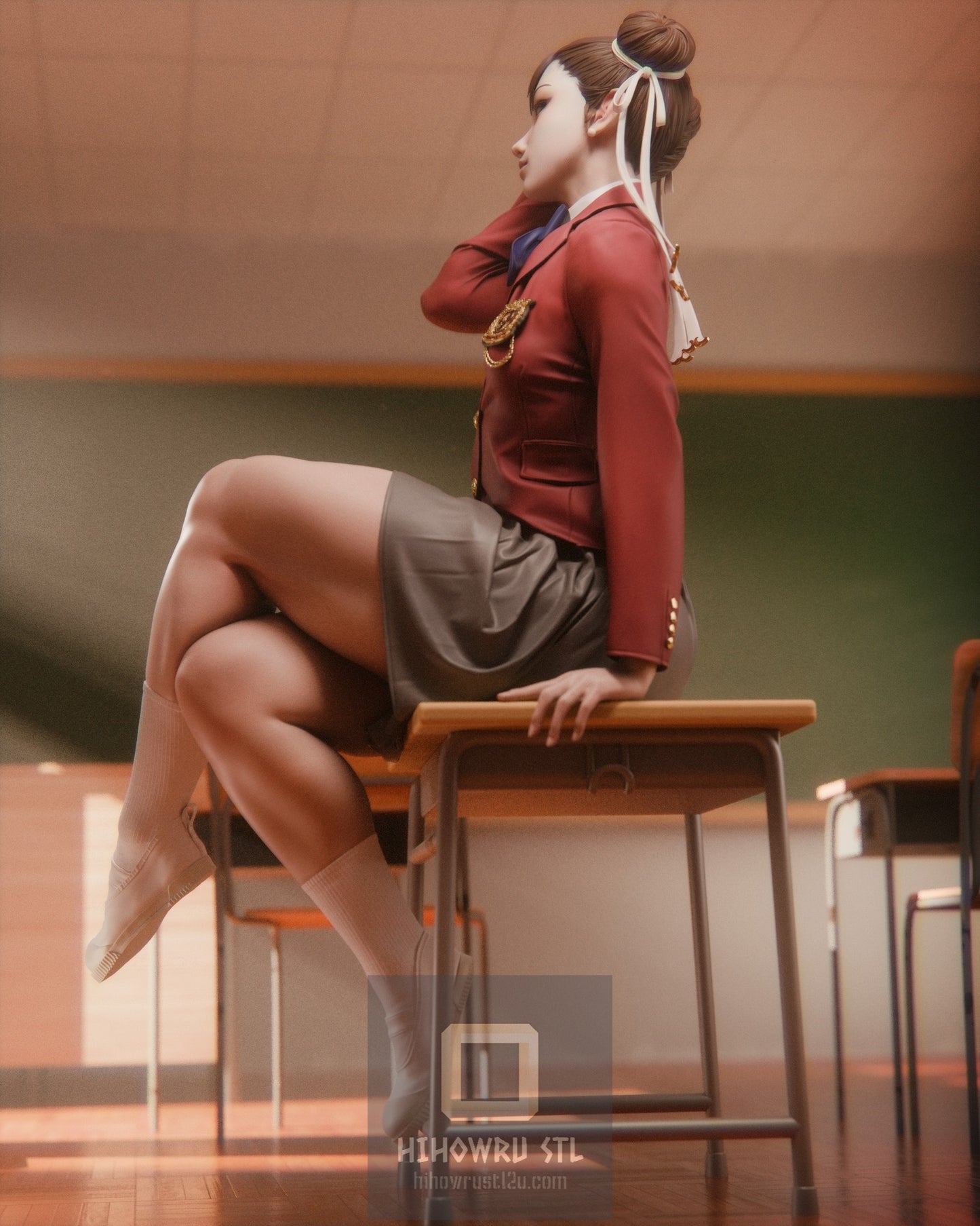 4513 Chun-Li - Street Fighter - STL 3D Print Files