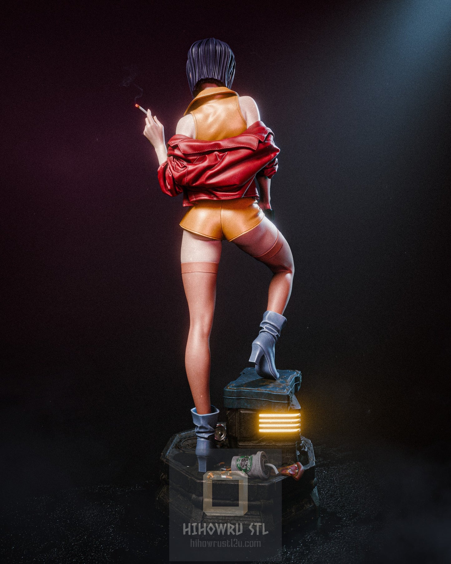 4512 Faye Valentine - Cowboy Bebop - STL 3D Print Files