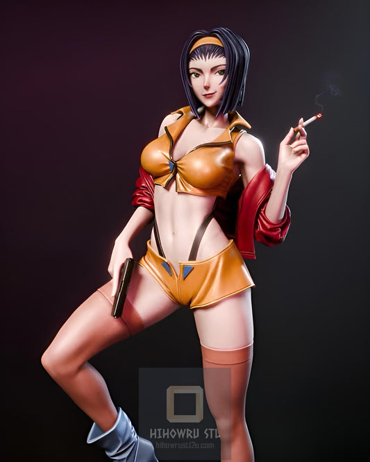 4512 Faye Valentine - Cowboy Bebop - STL 3D Print Files