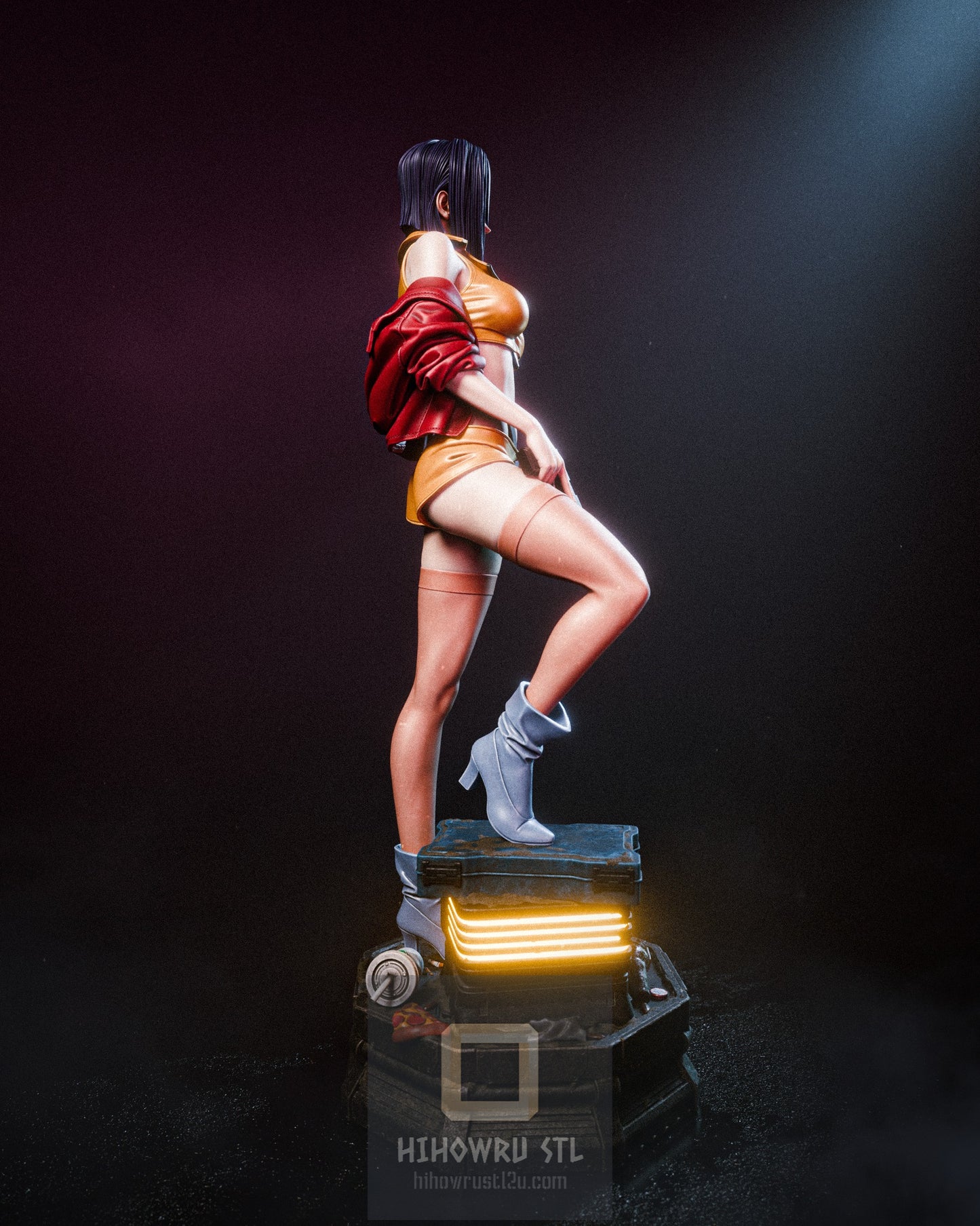 4512 Faye Valentine - Cowboy Bebop - STL 3D Print Files