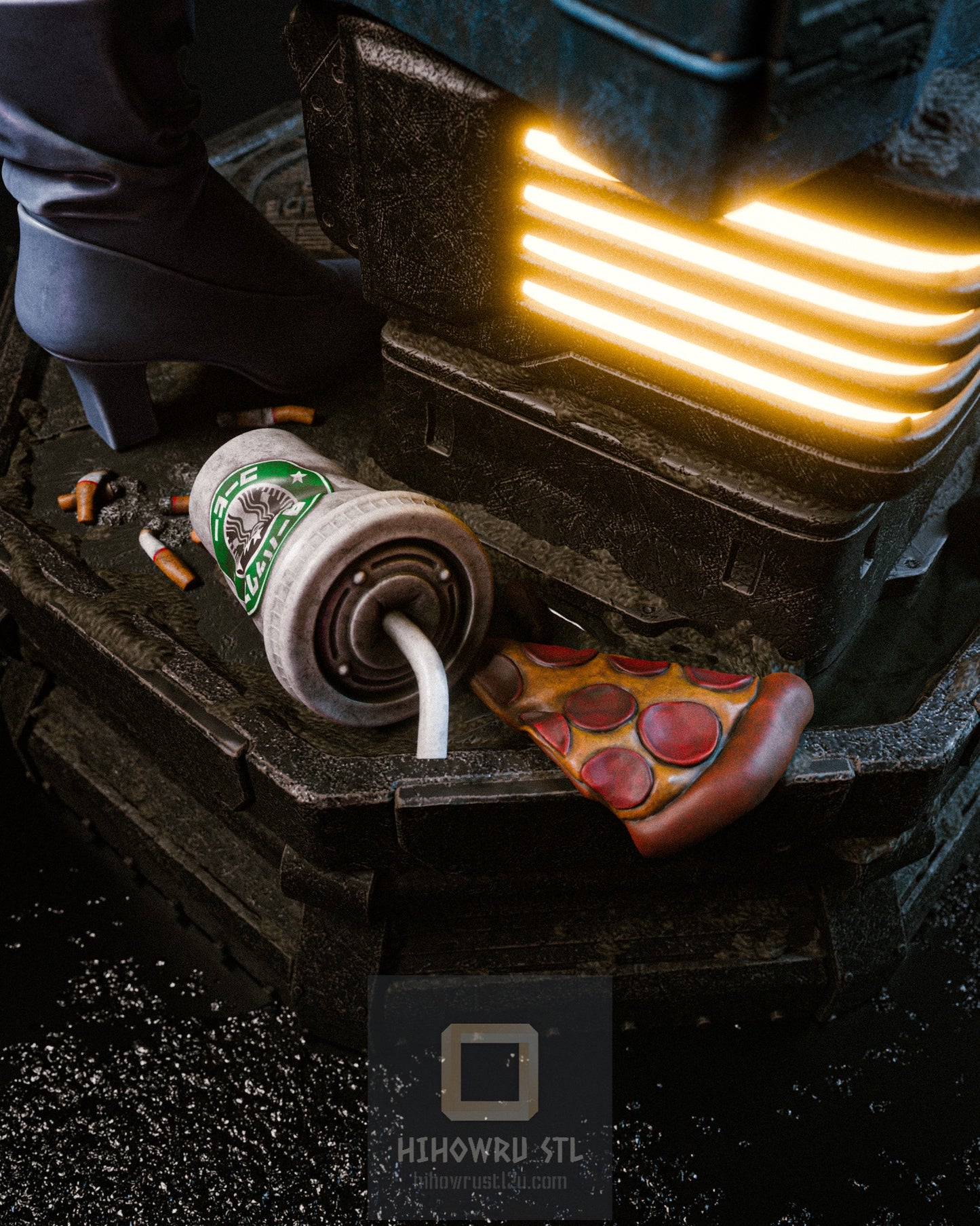 4512 Faye Valentine - Cowboy Bebop - STL 3D Print Files