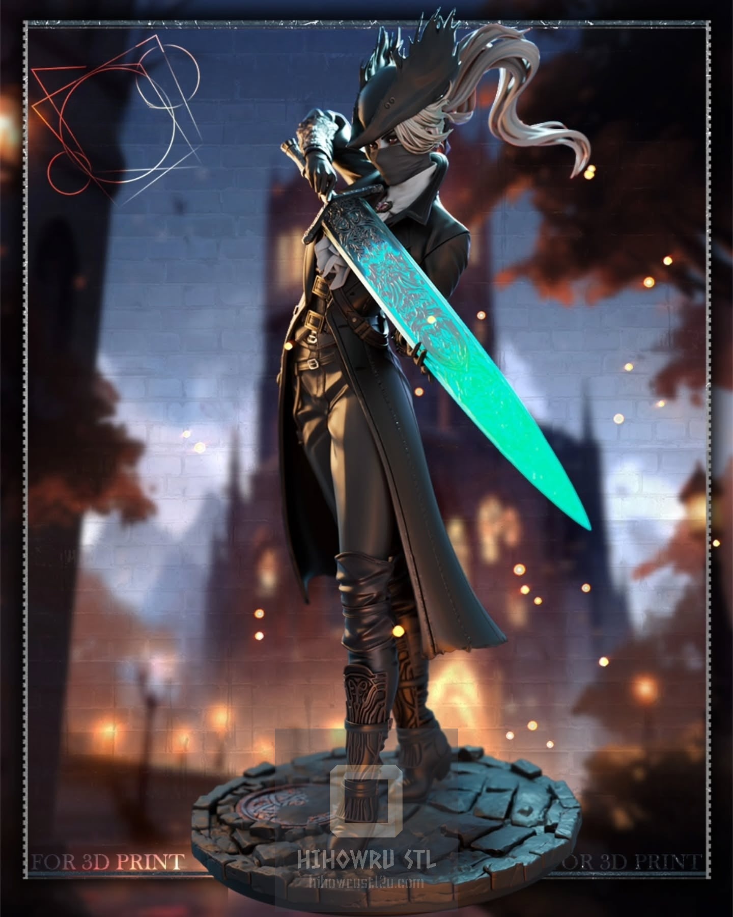 4787 Female Hunter - Bloodborne - STL 3D Print Files
