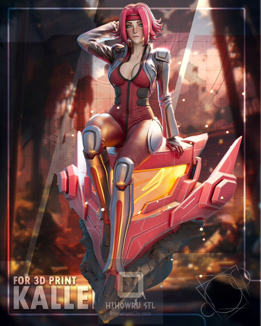 4676 Kallen Kozuki - Code Geass - STL 3D Print Files