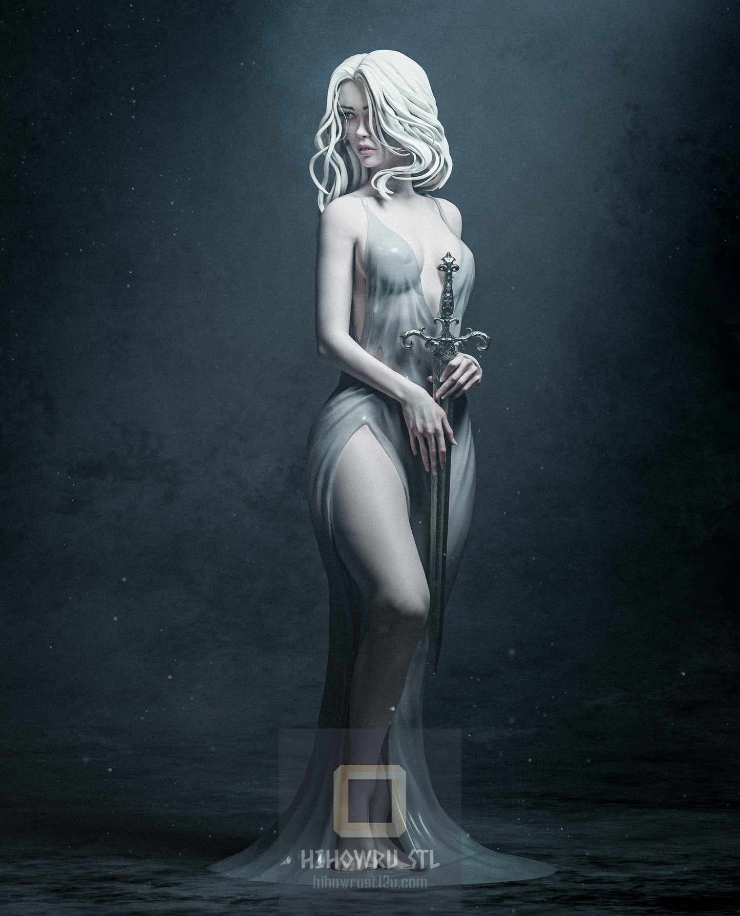 4515 Lady of the Lake - STL 3D Print Files