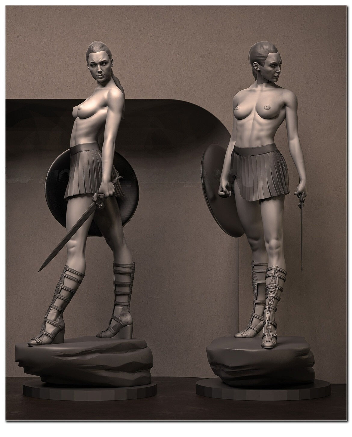 4243 Wonder Woman NSFW - Diana Prince - STL 3D Print Files