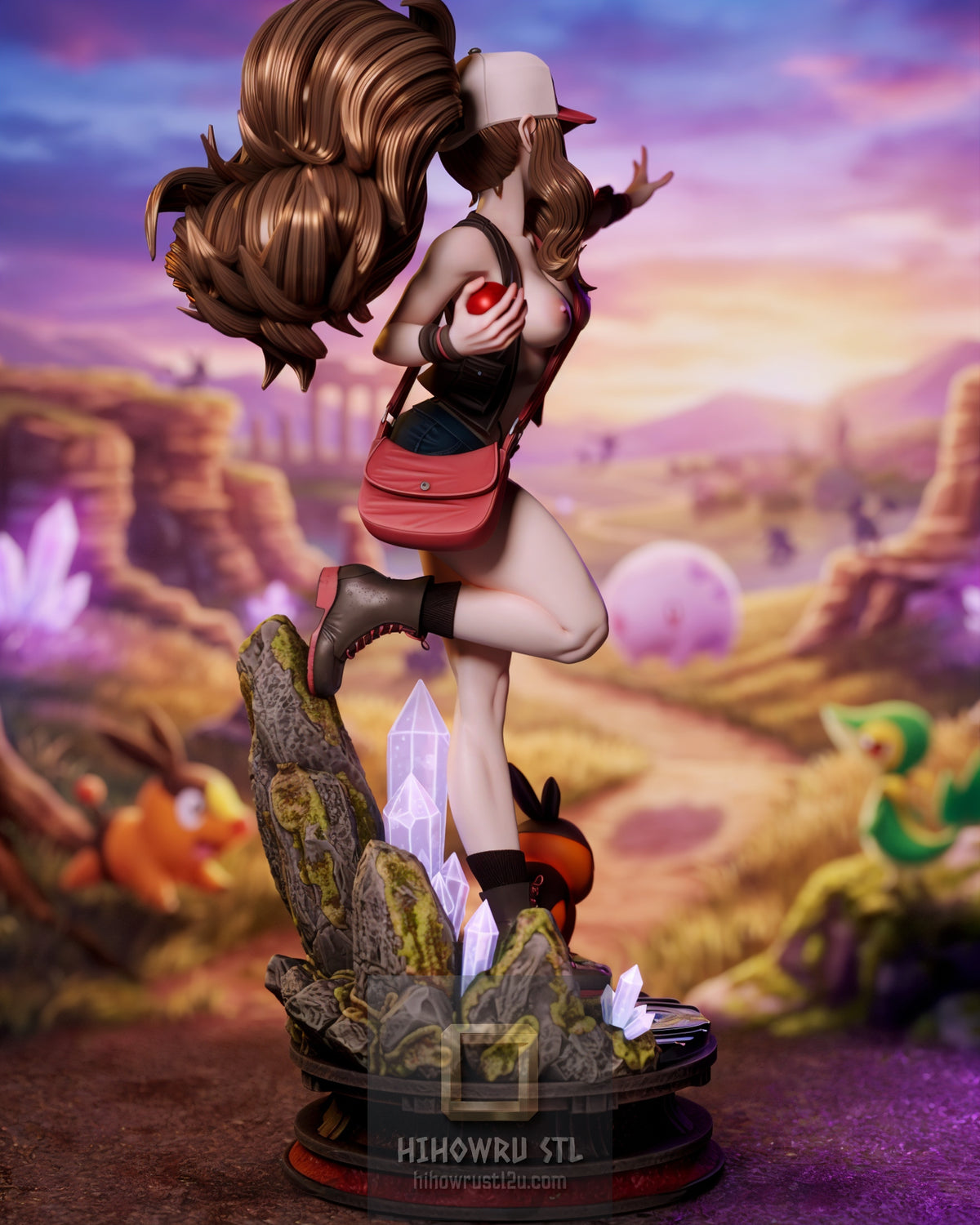 5538 Hilda NSFW - Pokemon - STL 3D Print Files