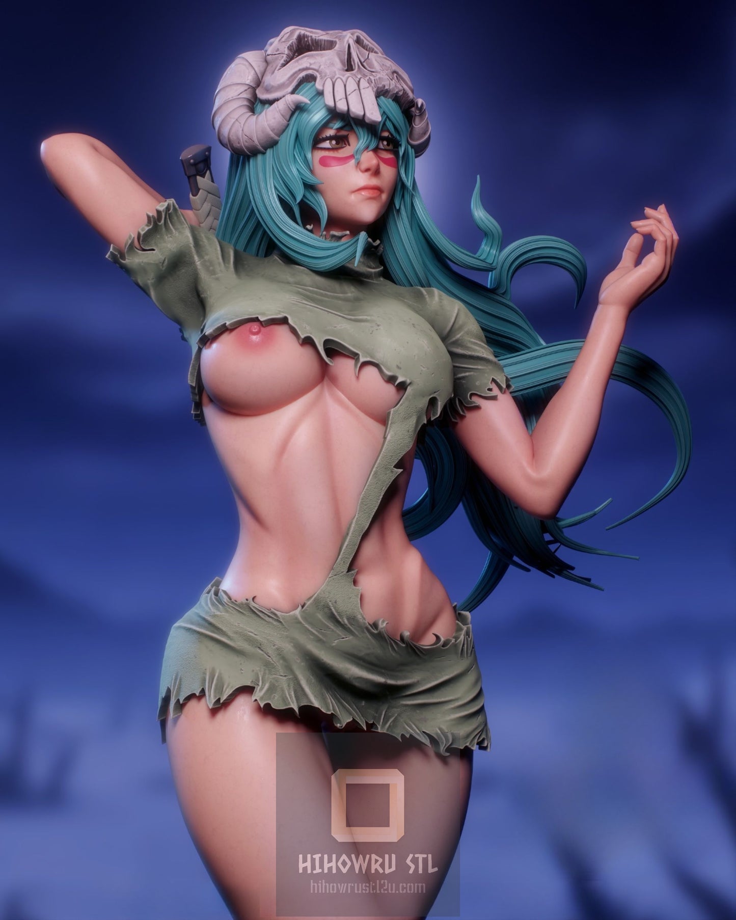 4579 Nelliel Tu NSFW - Bleach - STL 3D Print Files