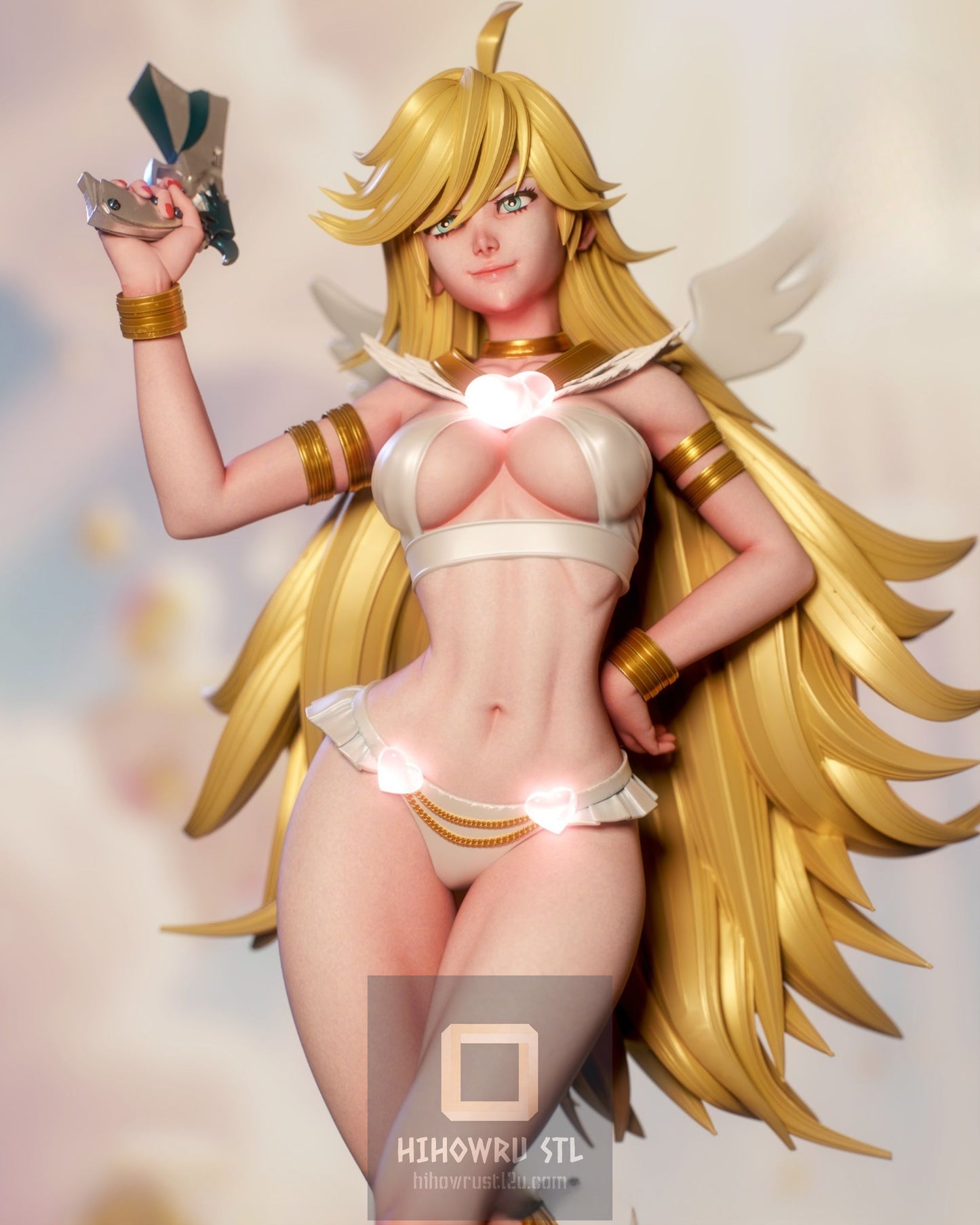 4588 Panty - Panty & Stocking with Garterbelt - STL 3D Print Files