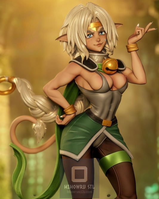 4635 Aisha Clan-Clan NSFW - Outlaw Star - STL 3D Print Files