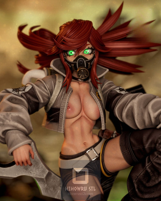4814 Riyo Reaper NSFW - Gachiakuta - STL 3D Print Files