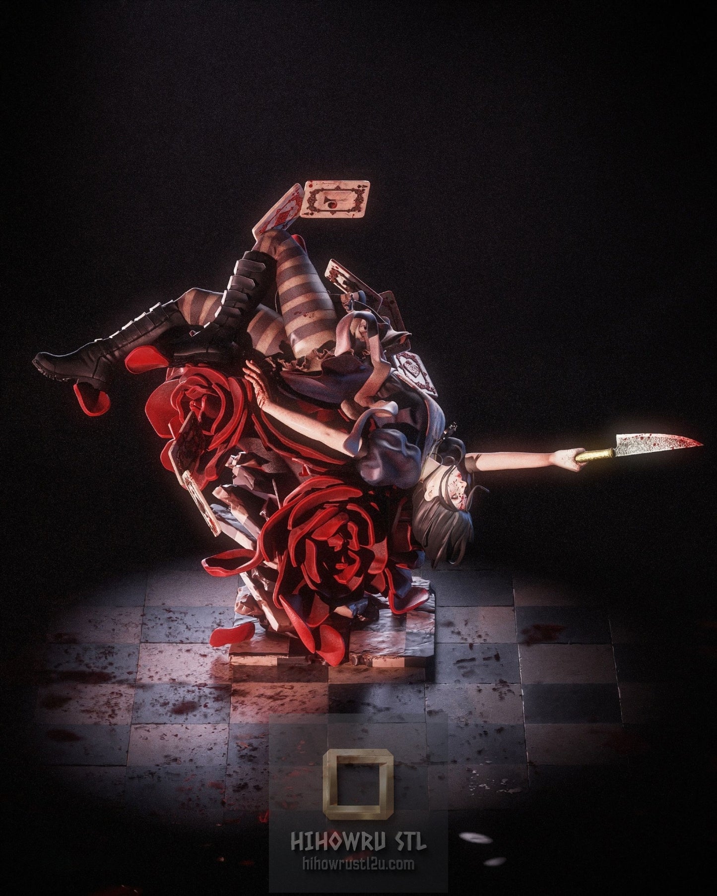 5358 Alice NSFW - American McGee's Alice - STL 3D Print Files
