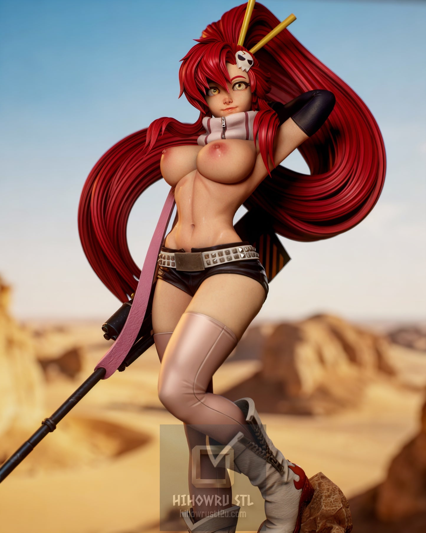4975 Yoko Littner NSFW - Tengen Toppa Gurren Lagann - STL 3D Print Files