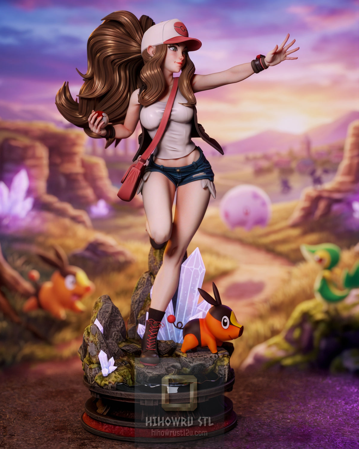 5538 Hilda NSFW - Pokemon - STL 3D Print Files