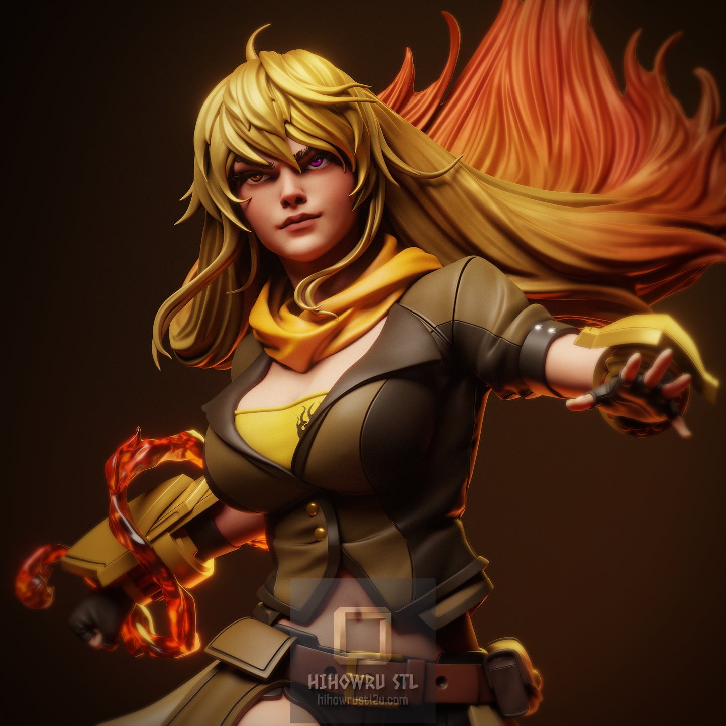 5367 Yang Xiao Long - RWBY - STL 3D Print Files