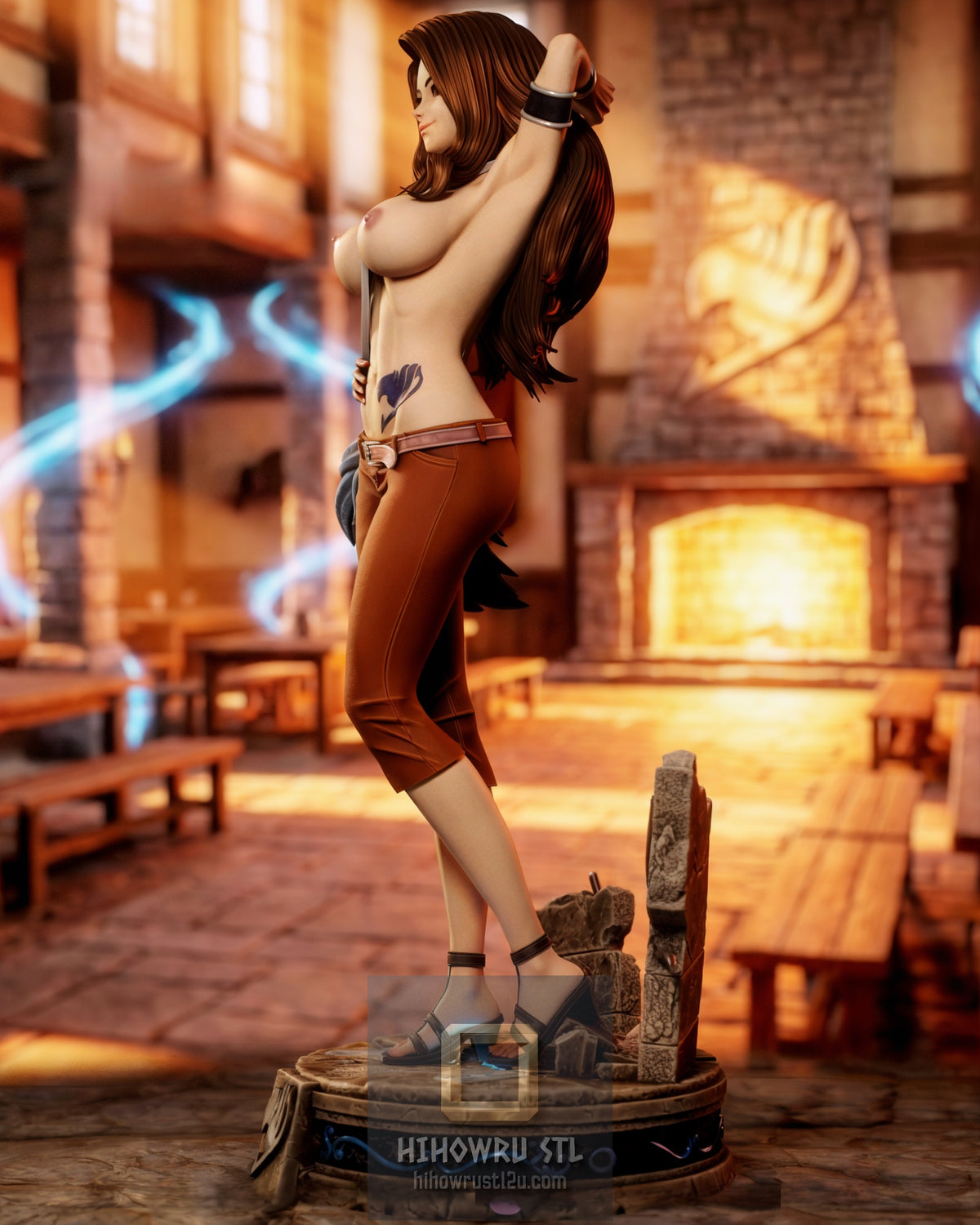 5601 Cana Alberona NSFW - Fairy Tail - STL 3D Print Files